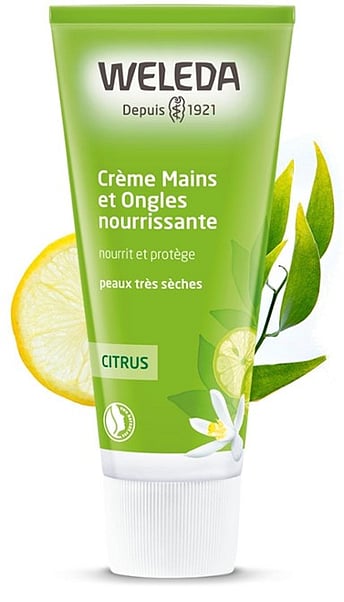 Crème nutritive Mains et Ongles au Citrus