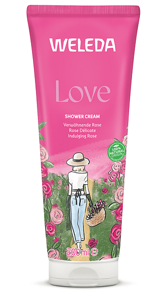 Love Crème de Douche Rose Délicate