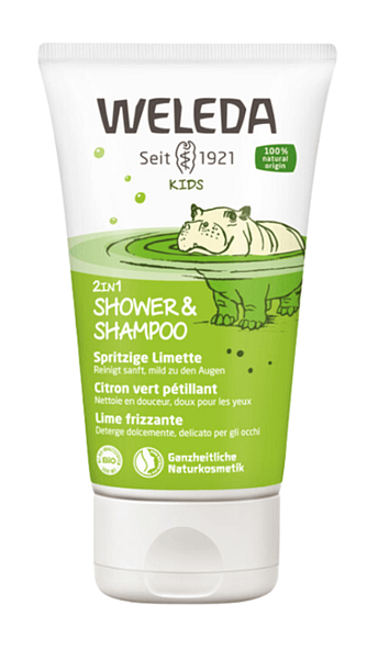 Crème de Douche 2 en 1 Enfants - Citron vert pétillant