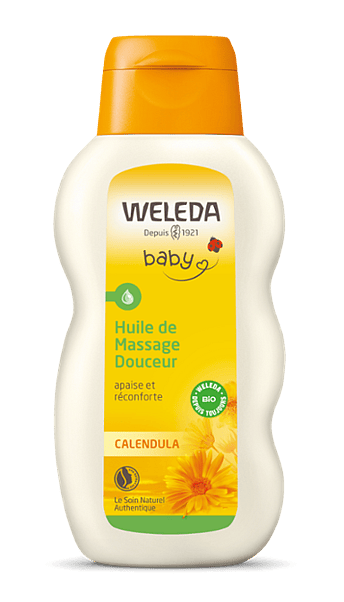 Huile de Massage Douceur au Calendula