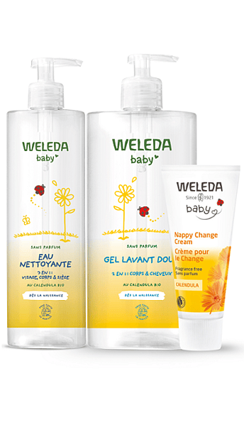 Routine Bébé sans parfum