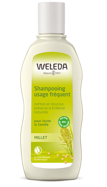 Shampooing usage fréquent au Millet