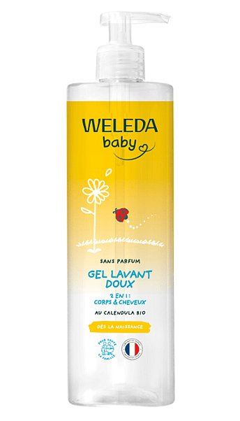 Gel lavant doux Calendula sans parfum