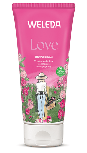 Love Crème de Douche Rose Délicate