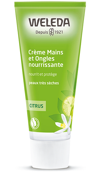 Crème nutritive Mains et Ongles au Citrus
