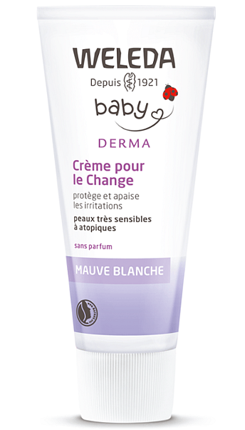 Crème pour le Change à la Mauve blanche
