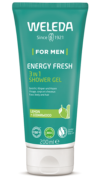 Gel Douche 3 en 1 Energy Fresh
