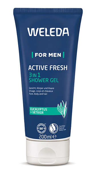 Gel Douche 3 en 1 Active Fresh