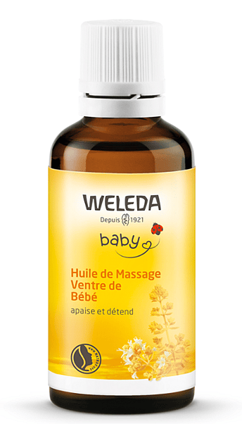 Huile de Massage Ventre de Bébé