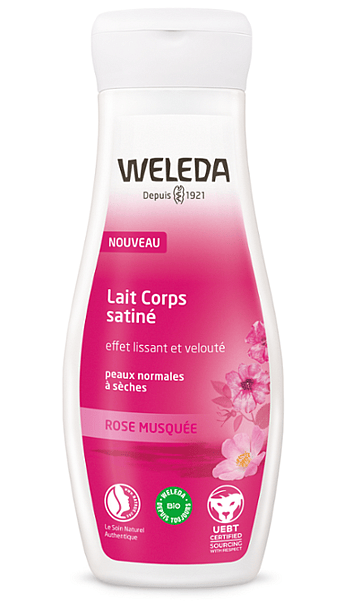 Lait Corps satiné Rose Musquée