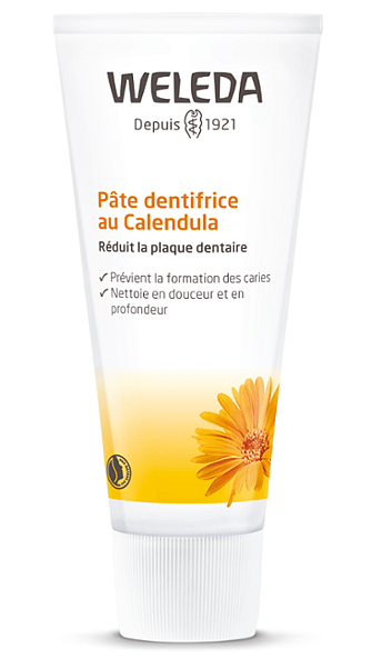 Pâte dentifrice au Calendula
