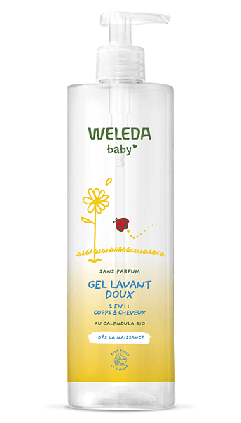 Gel lavant doux Calendula sans parfum