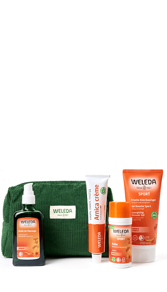 Routine sportive avec trousse