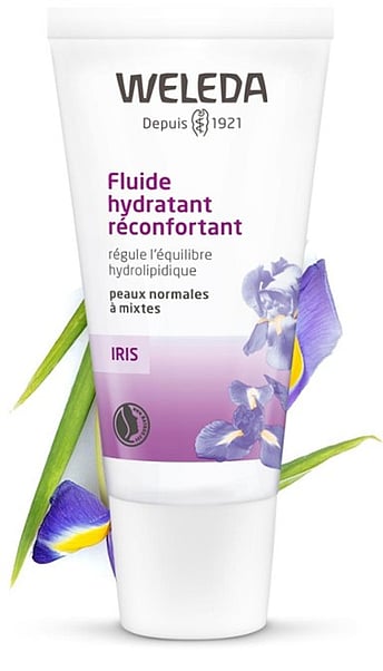Fluide hydratant à l'Iris
