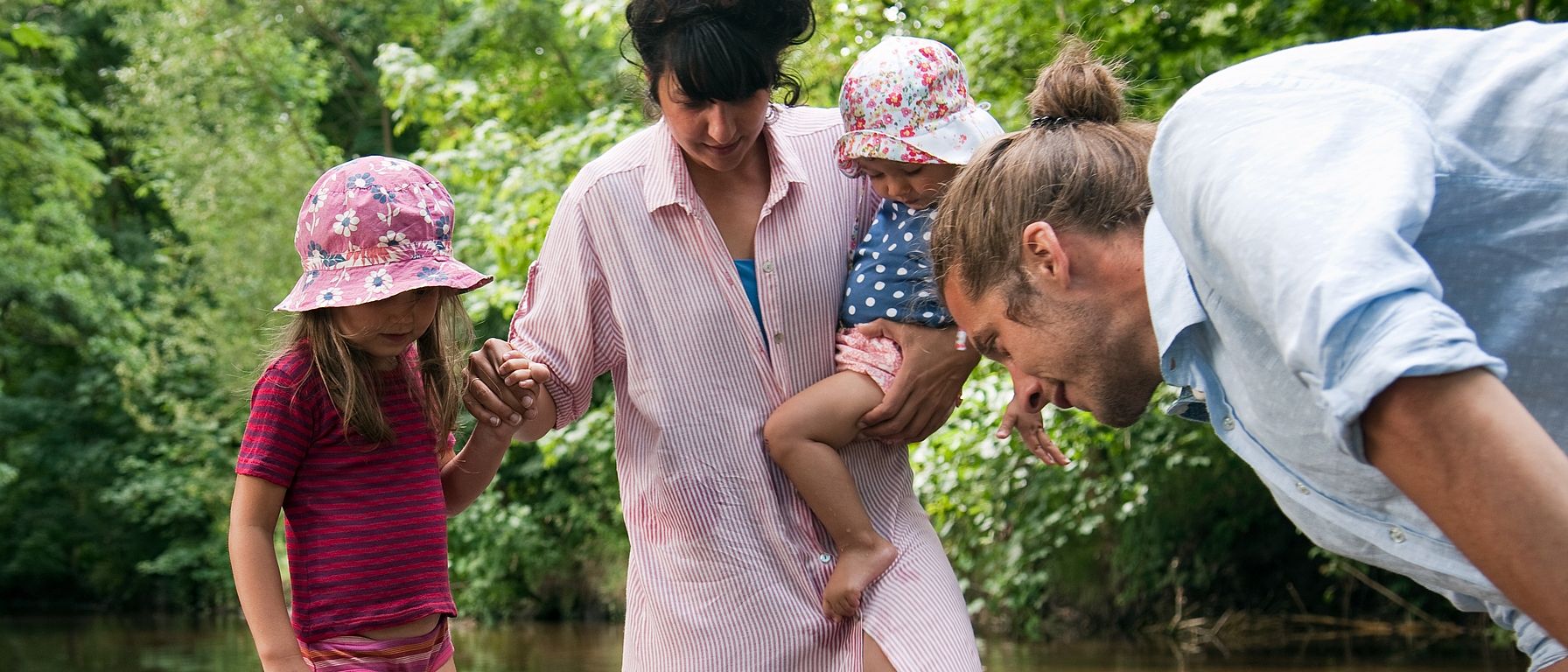 famille dans la nature