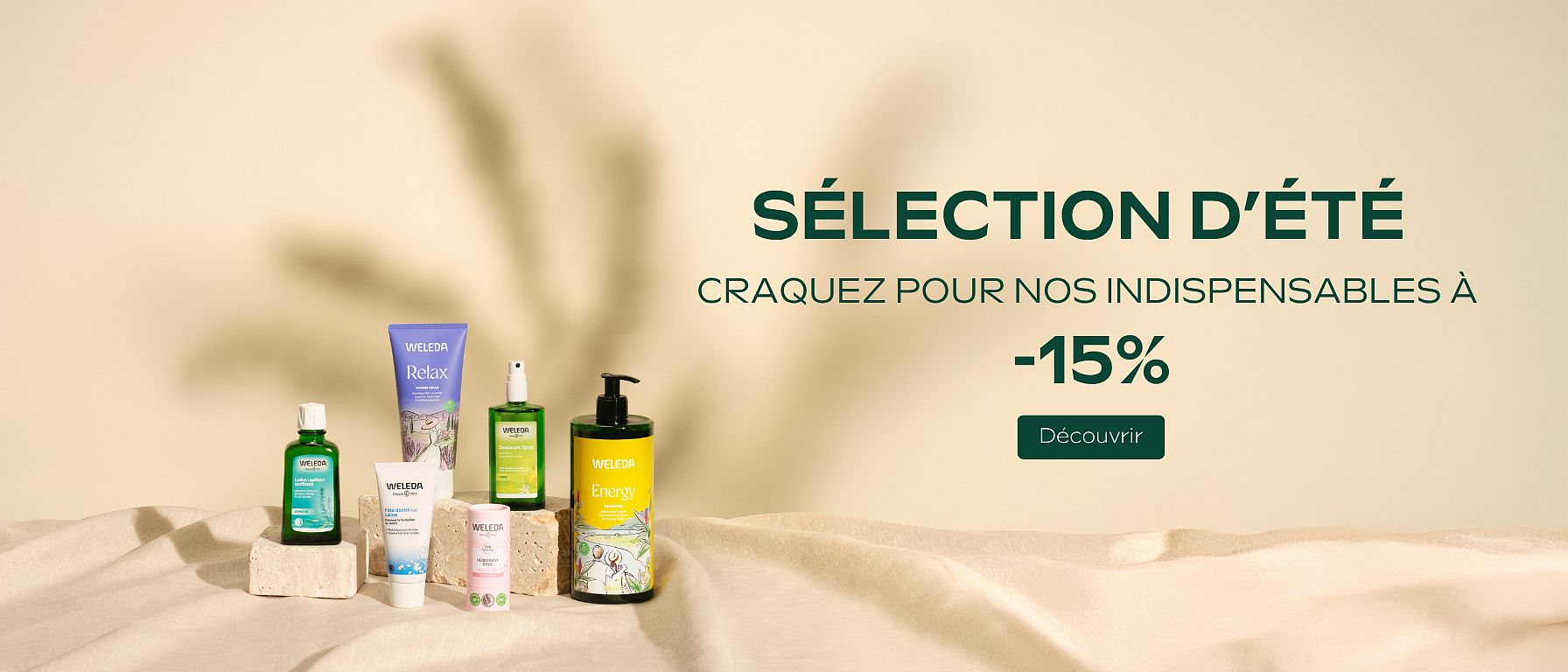 sélection été Weleda : -15%