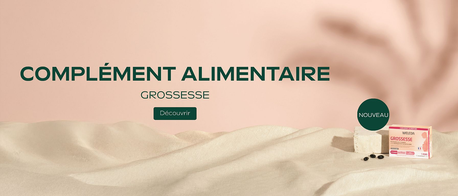 Complément alimentaire Grossesse - 1 mois - 30 capsules