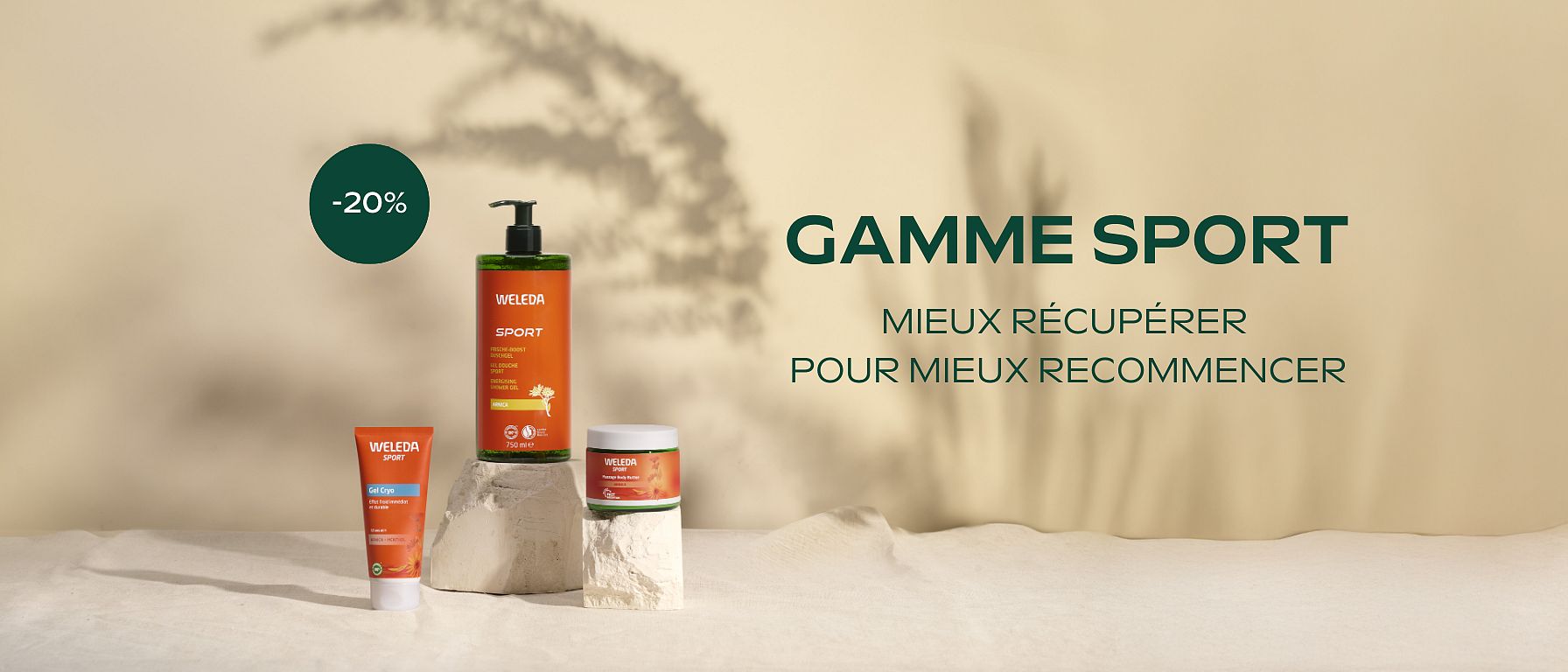 Gamme Sport Arnica Weleda