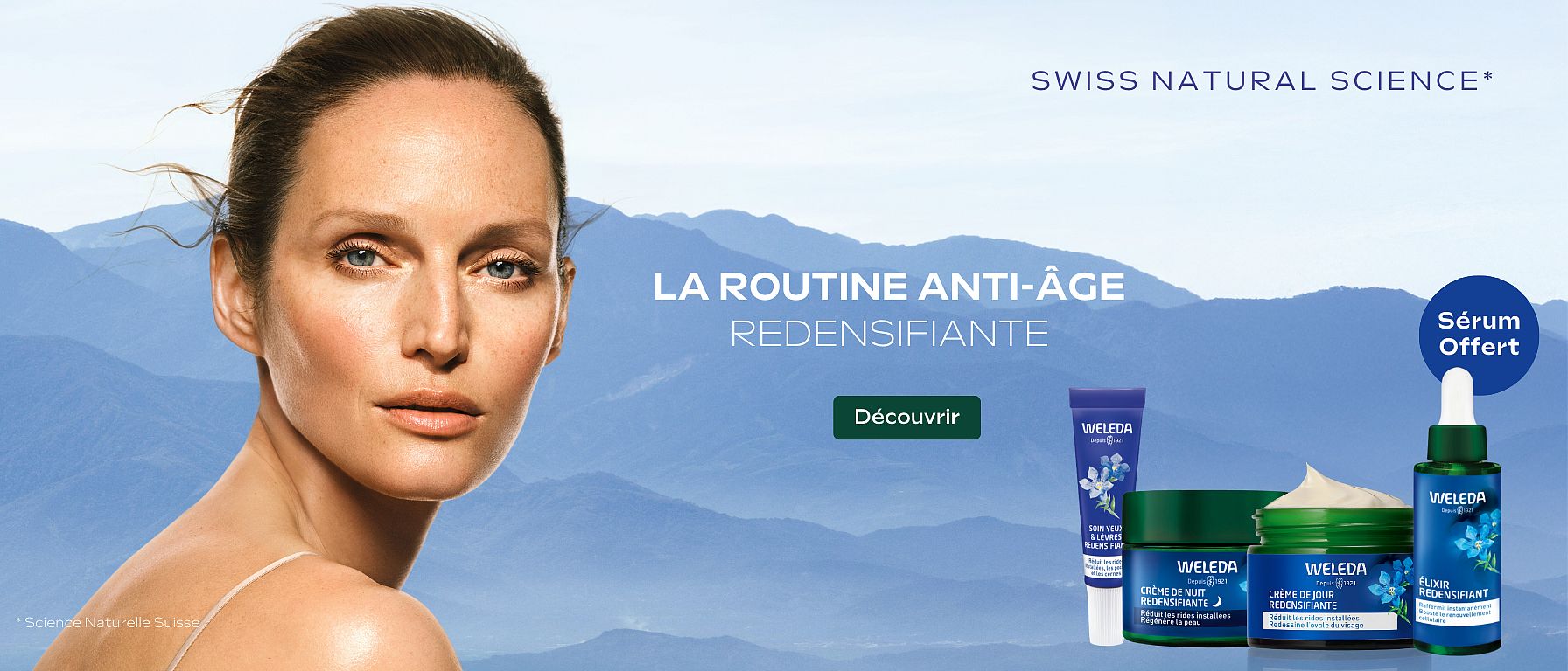 routine anti-âge Gentiane sérum offert