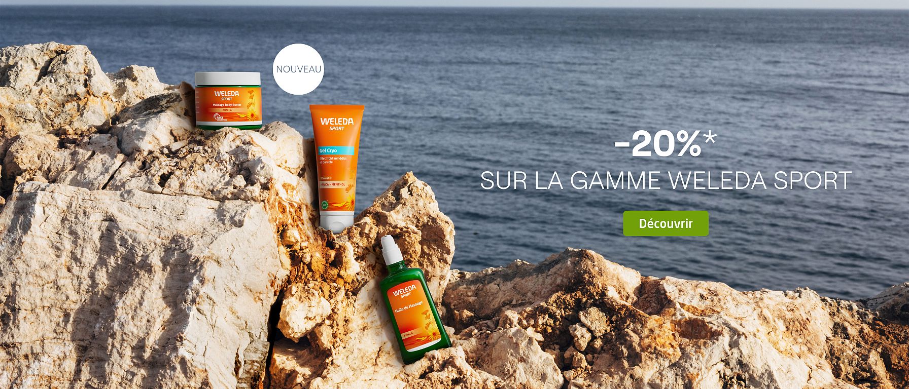 nouveautés dans la gamme sport arnica