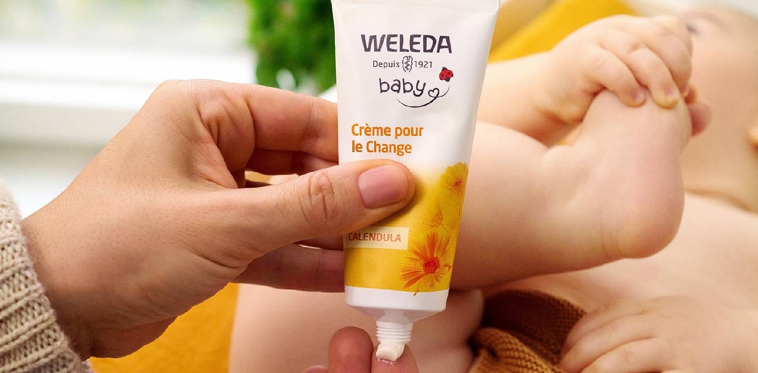 Crème pour le change Weleda