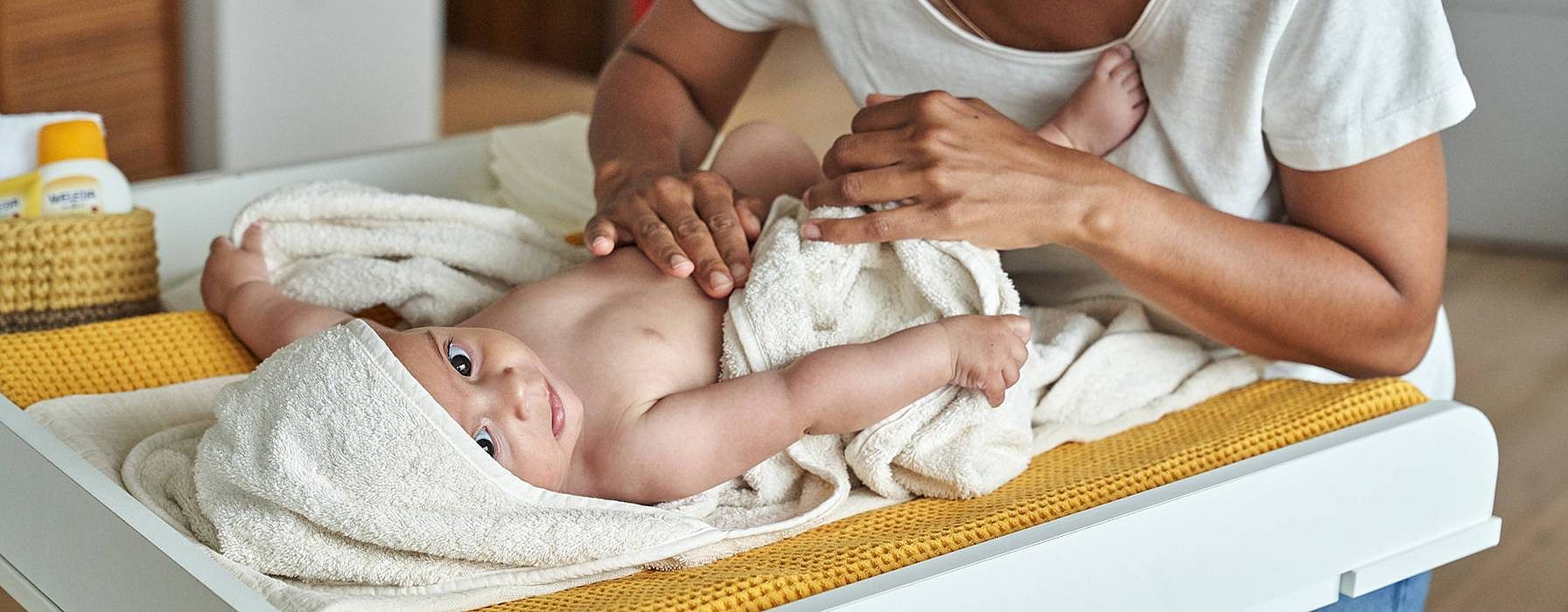 Le massage attentif du bébé