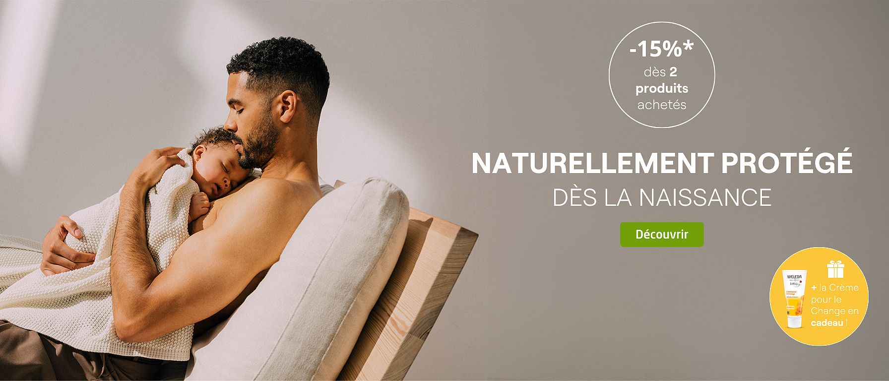 15% sur la gamme bébé