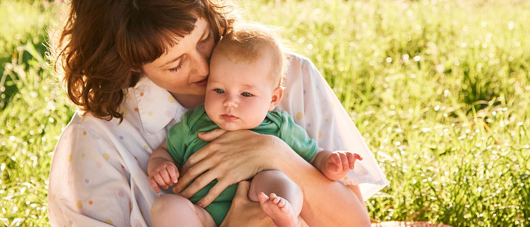 Maman et son bébé