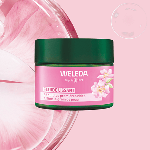 Wildrose Skin Repair Serum in einem Fläschchen