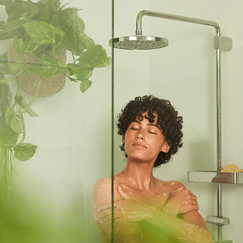 crème de douche gommande