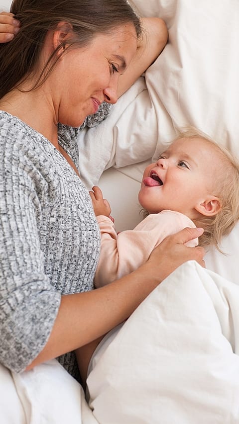maman et bébé