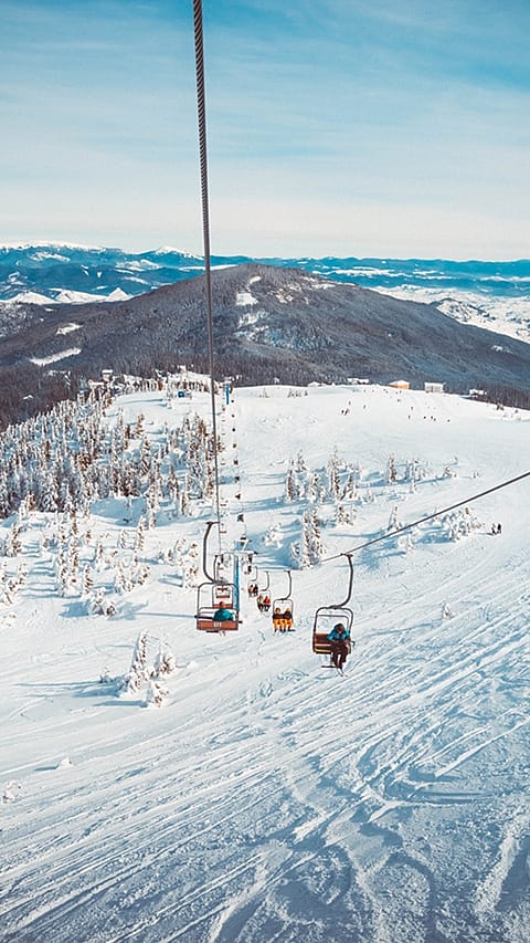 montagne et neige
