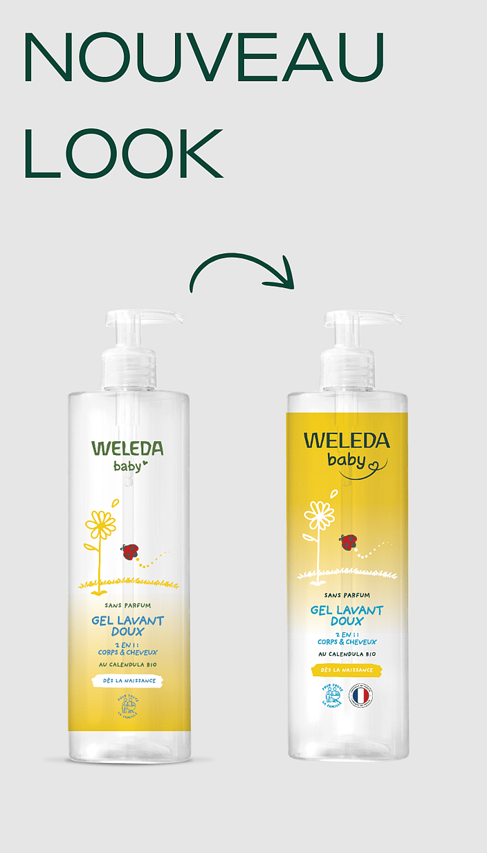 Gel lavant doux Calendula sans parfum