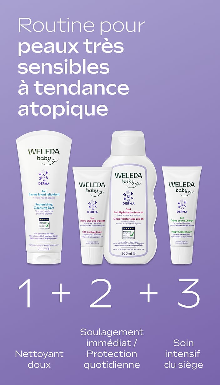 Baume lavant relipidant DERMA 3en1