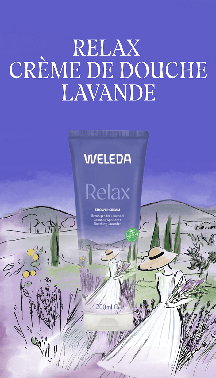 Relax Crème de Douche Lavande apaisante