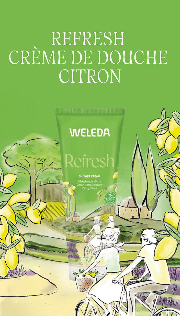 Refresh Crème de Douche Citron rafraîchissant
