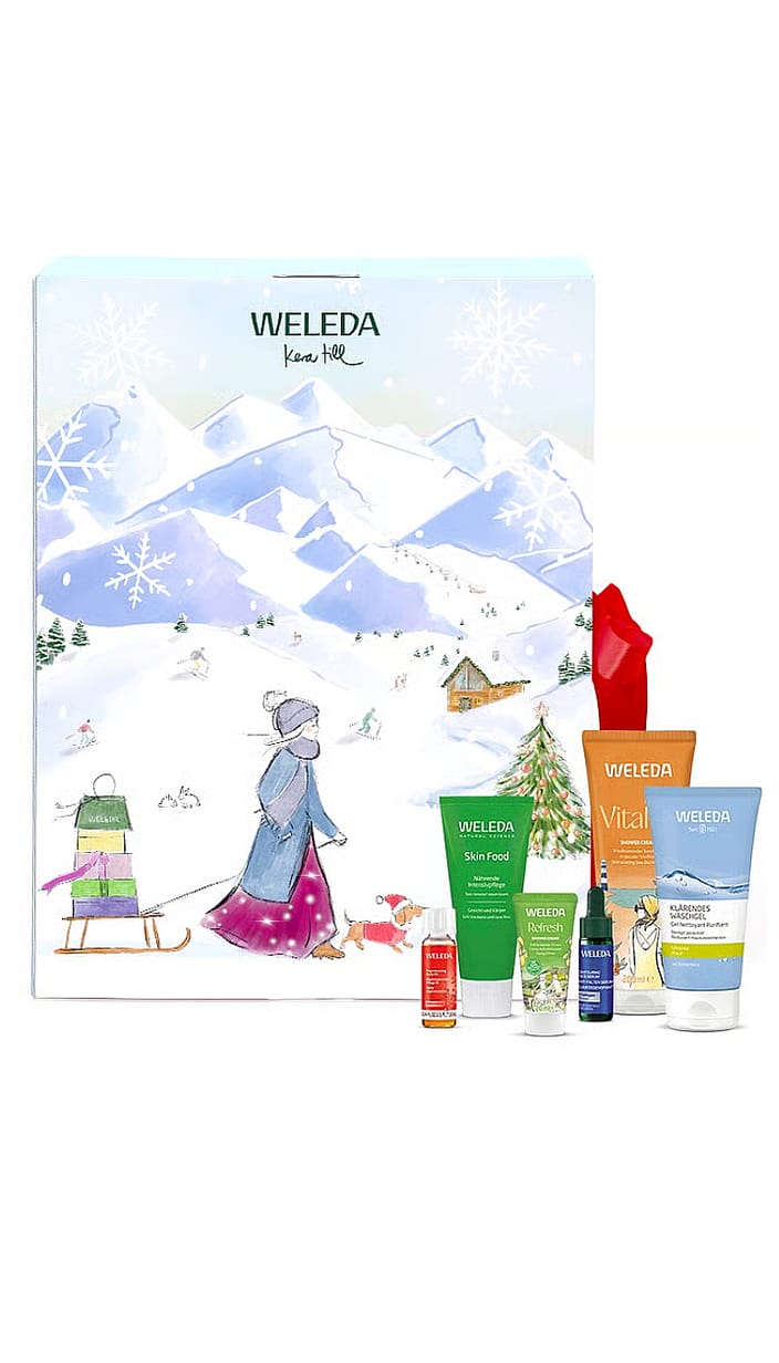 Calendrier de l'Avent Weleda - 24 surprises soin et nature