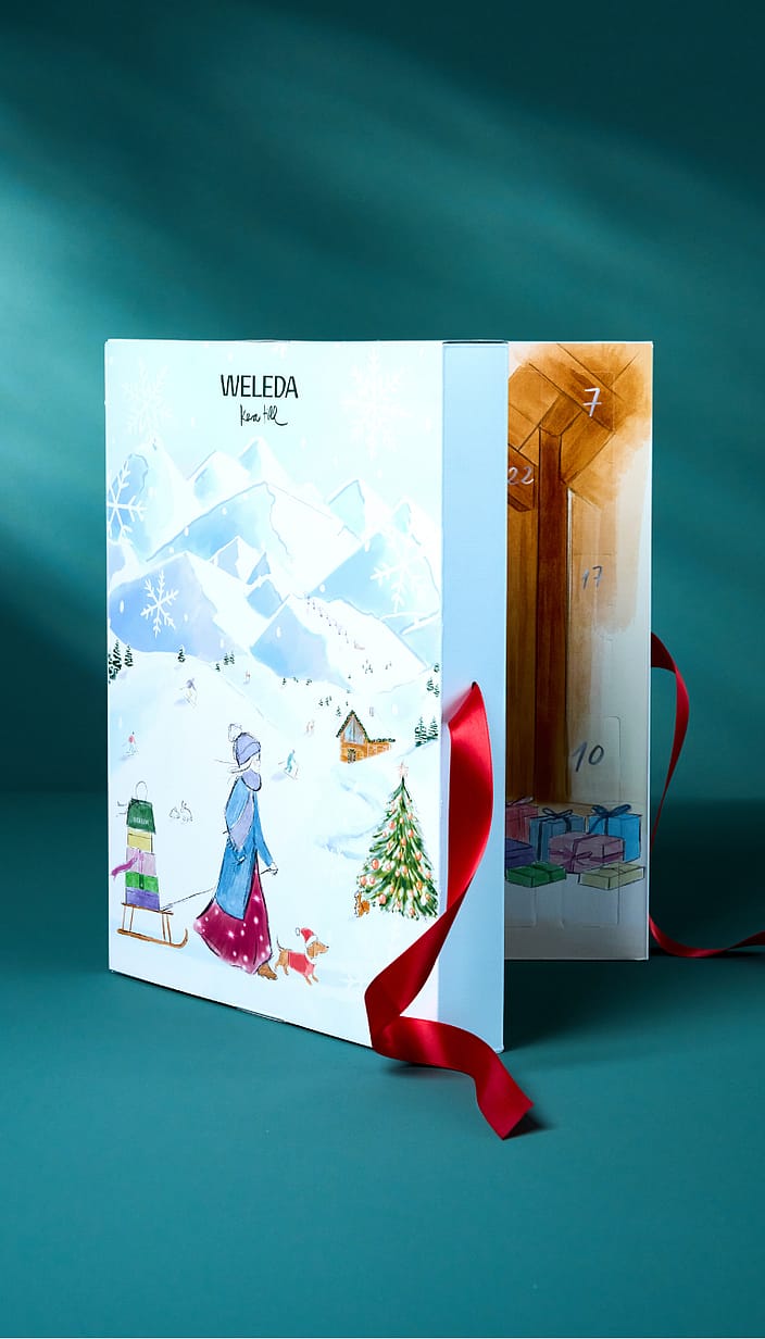 Calendrier de l'Avent Weleda - 24 surprises soin et nature