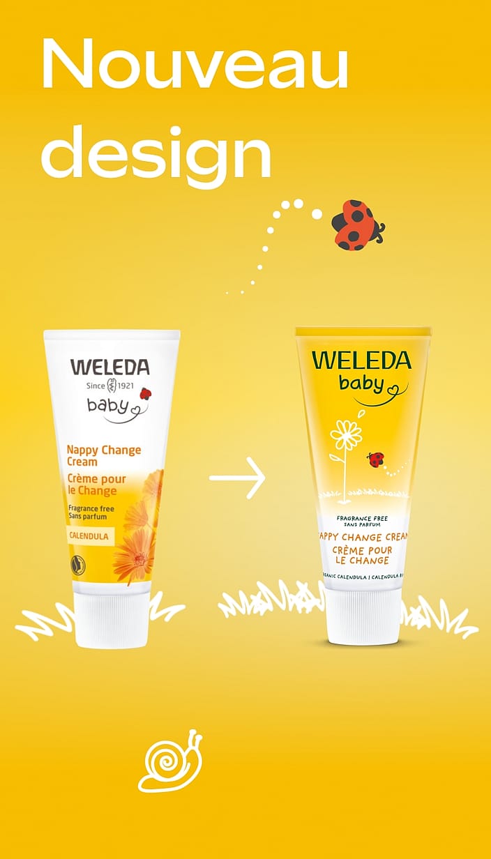 Crème pour le Change Calendula sans parfum