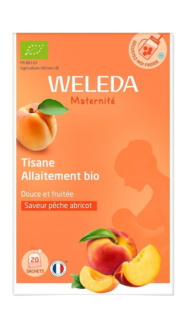 Tisane Allaitement bio Pêche Abricot