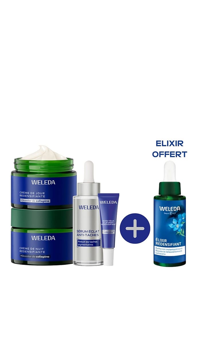 Routine anti-âge complète Gentiane bleue - Elixir Offert