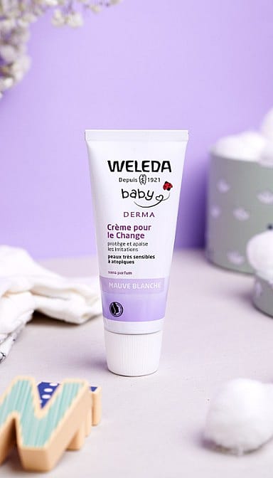 Crème pour le Change à la Mauve blanche