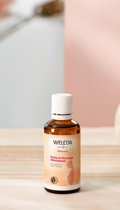 Huile de Massage Allaitement