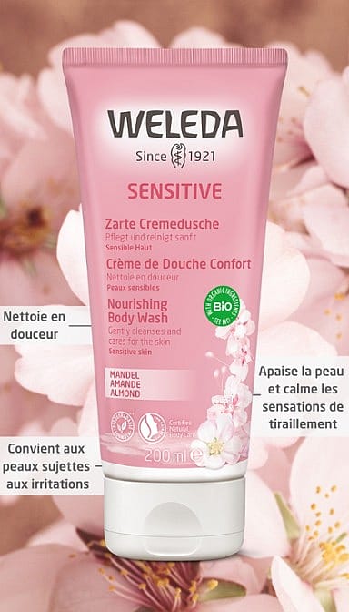 Crème de Douche Confort à l'Amande