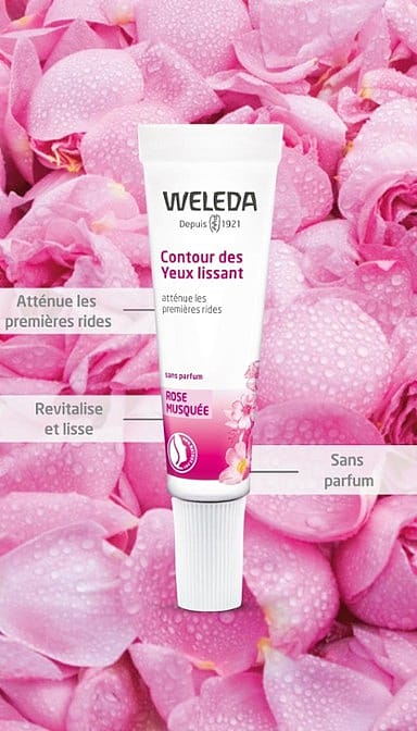Contour des Yeux lissant à la Rose musquée