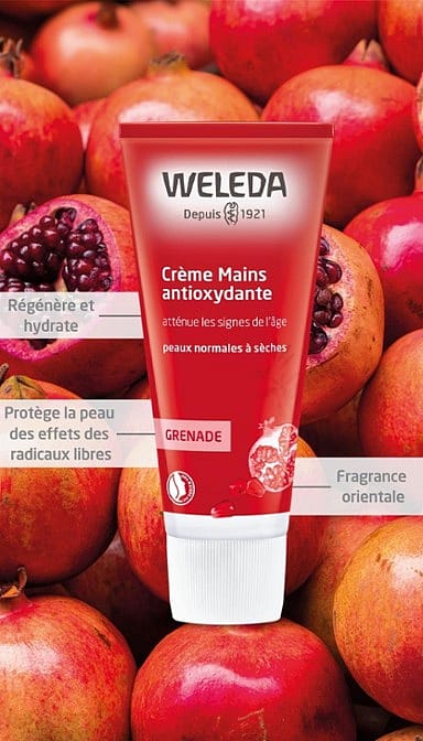 Crème Mains régénératrice à la Grenade