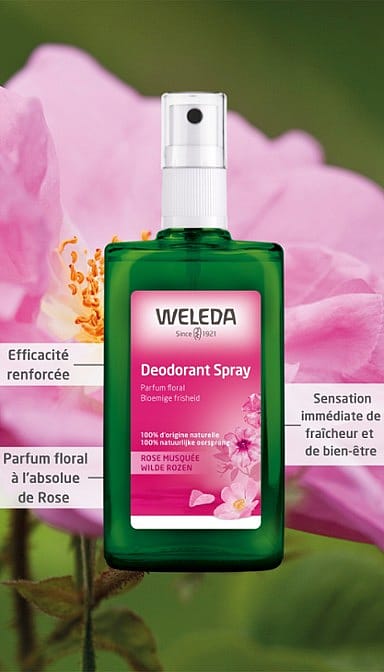Déodorant Spray à la Rose Musquée 