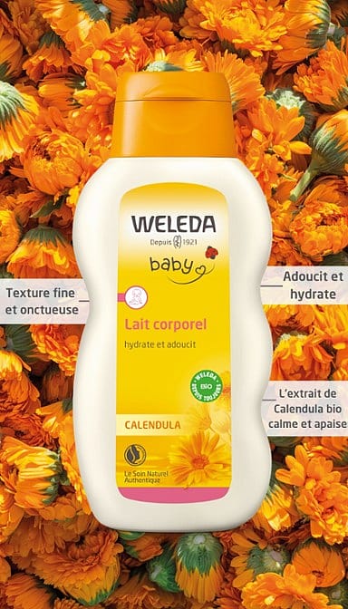Lait corporel au Calendula