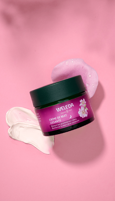 Crème de Nuit lissante Rose musquée & Thé blanc