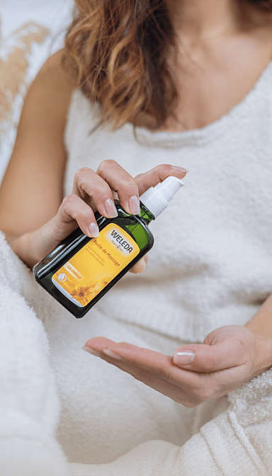 Huile de Massage au Calendula
